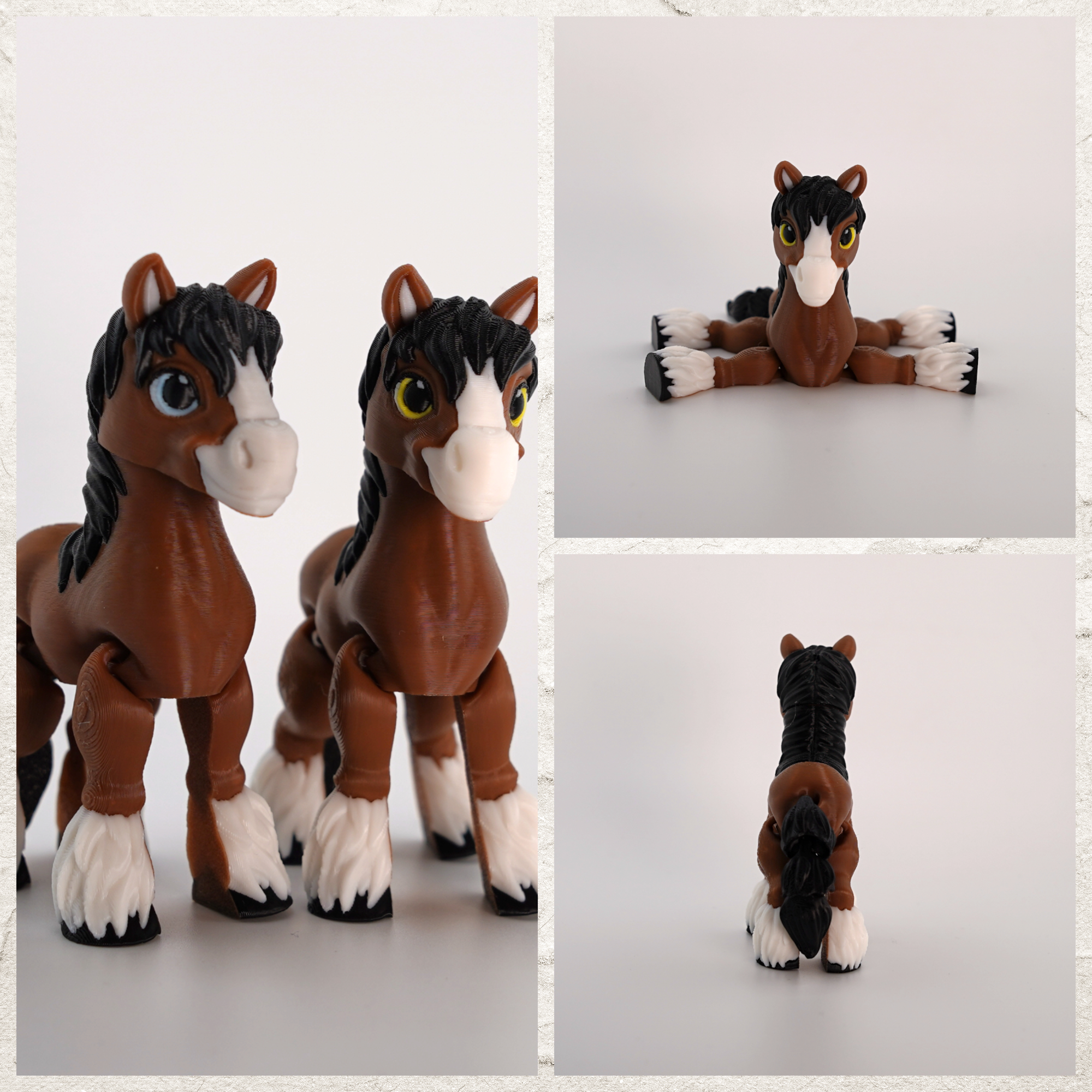 Коричневая лошадка обзор